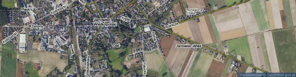 Zdjęcie satelitarne Plonowa ul.